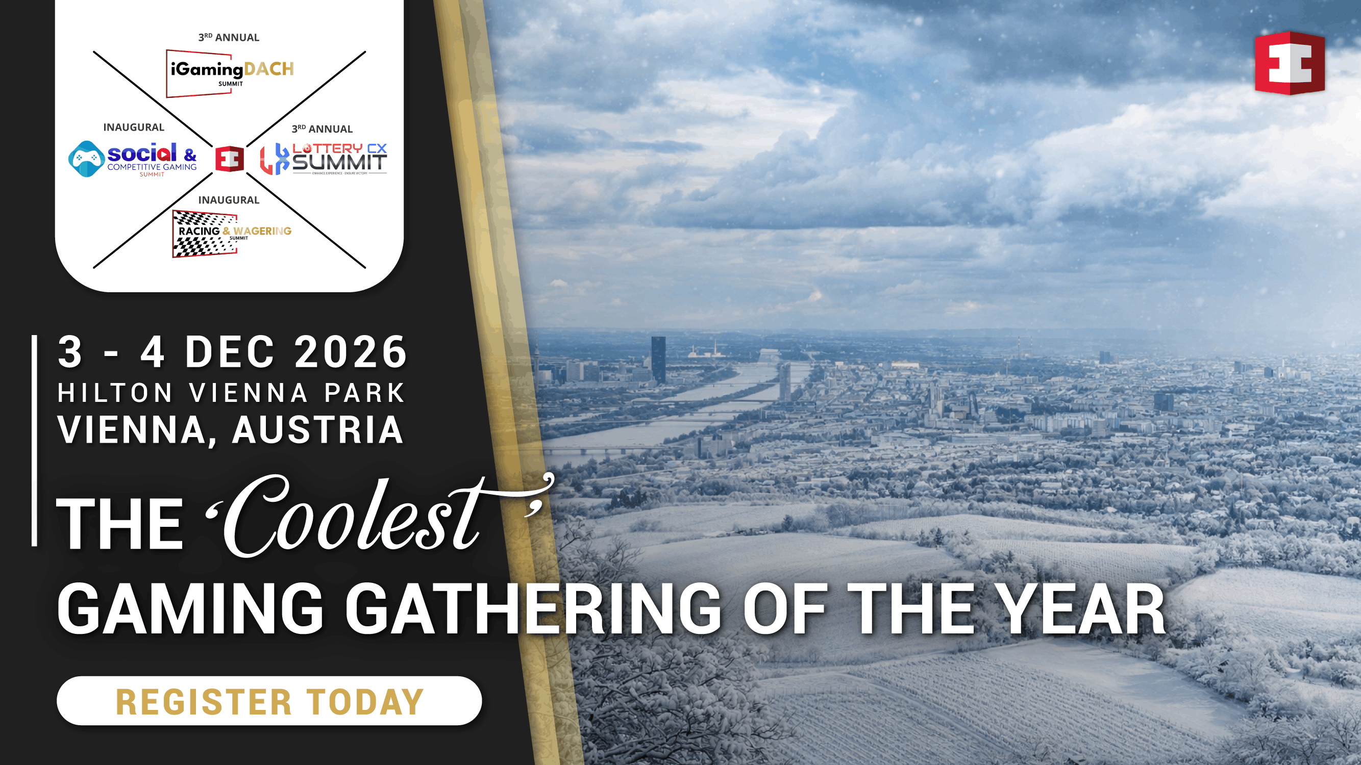 Four Gaming Summits Head to Vienna This December, Backed by Strategic Partnerships