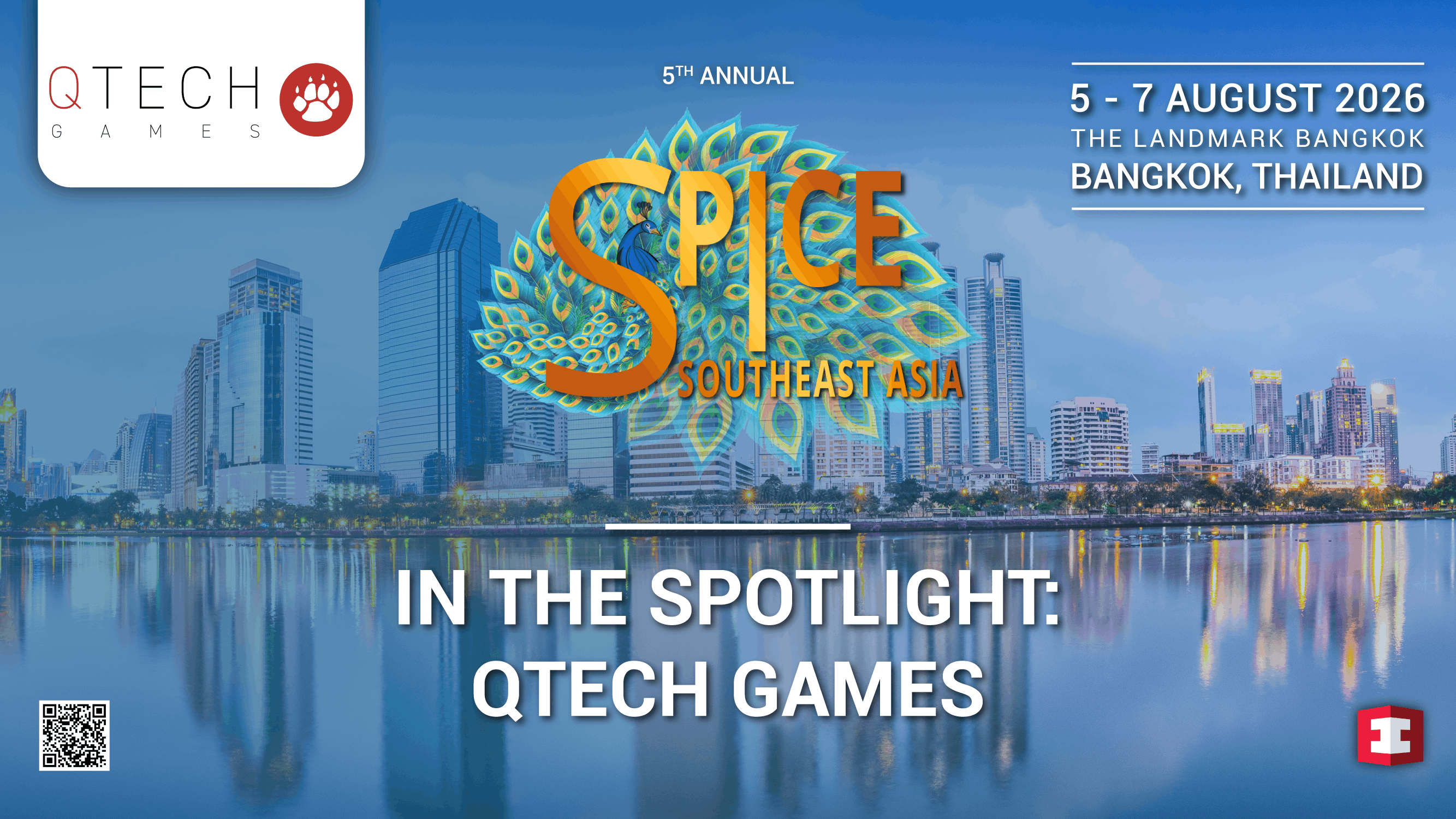 3 Weeks Until SPiCE Southeast Asia 2026 Spotlight on QTech Games