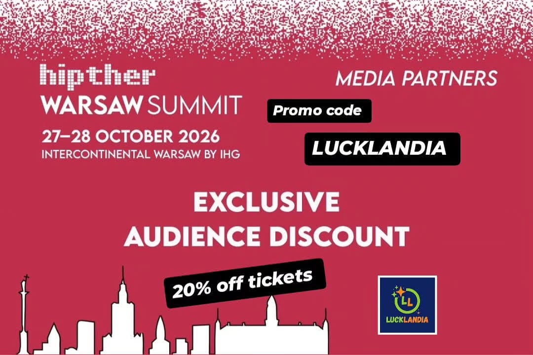 LUCKLANDIA Audience Got 20% off Delegate Passes for the HIPTHER Warsaw Summit 2026