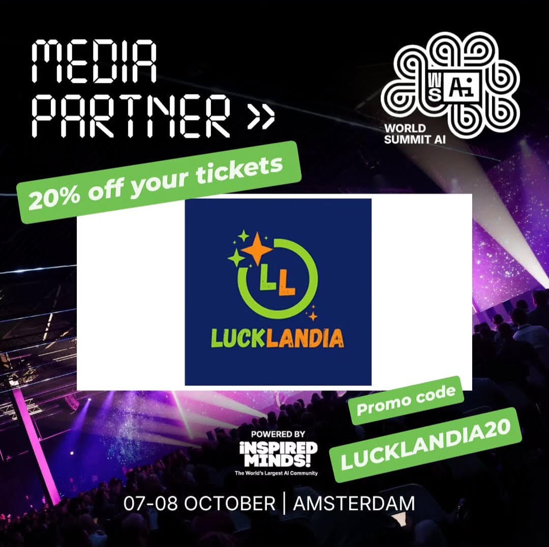 World Summit AI Amsterdam 2026 - 20% off your tickets! Promo code LUCKLANDIA20