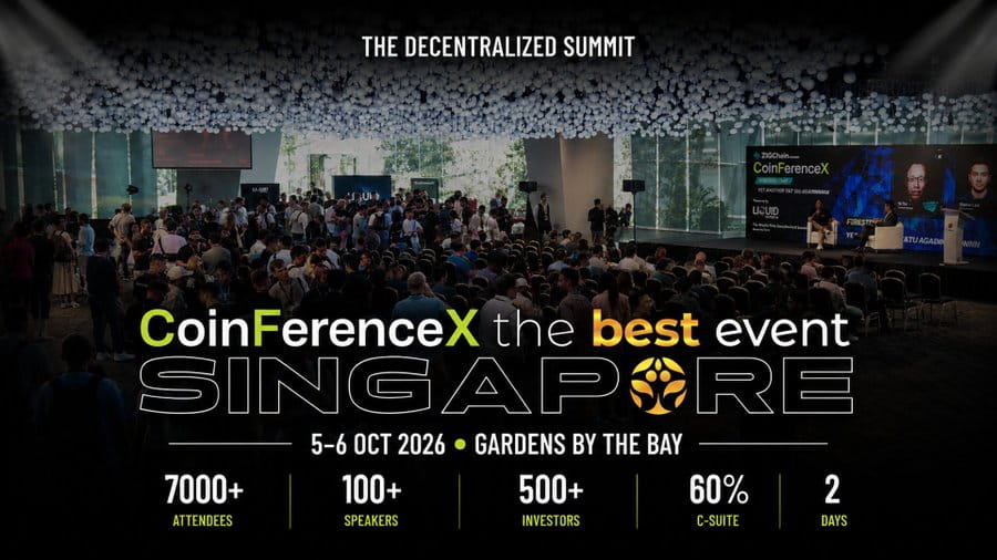CoinFerenceX and The Best Event Join Forces to Launch "CoinFerenceX The Best Event Singapore"