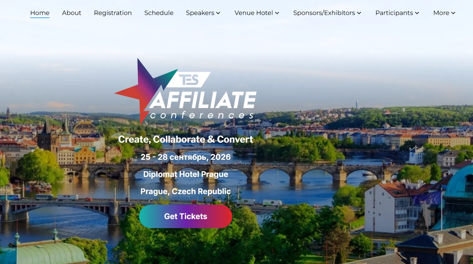 TES Affiliate Conference Prague 2026