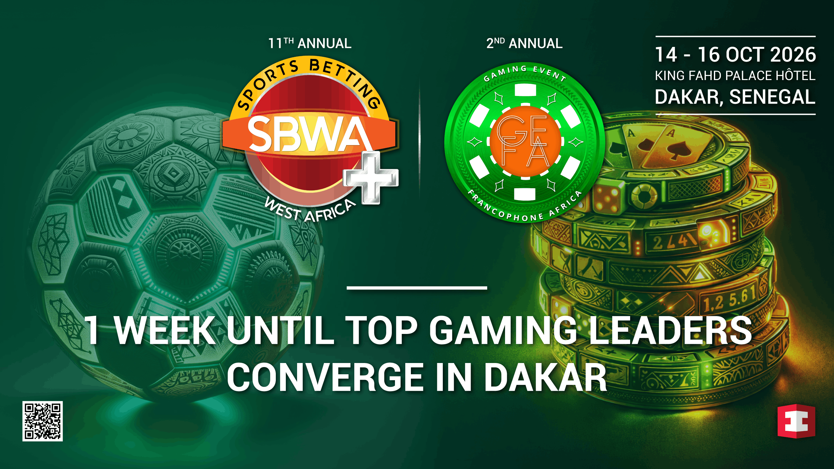 Only 1 Week Left: West & Francophone Africa’s Premier Gaming Summits Arrive in Dakar