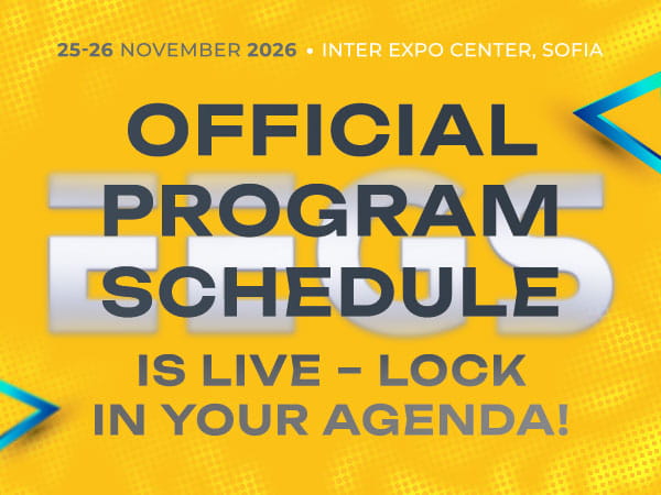 EEGS 2026 Announces Program: Sofia Set to Host Premier B2B Gathering for Gaming Leaders and Regulators