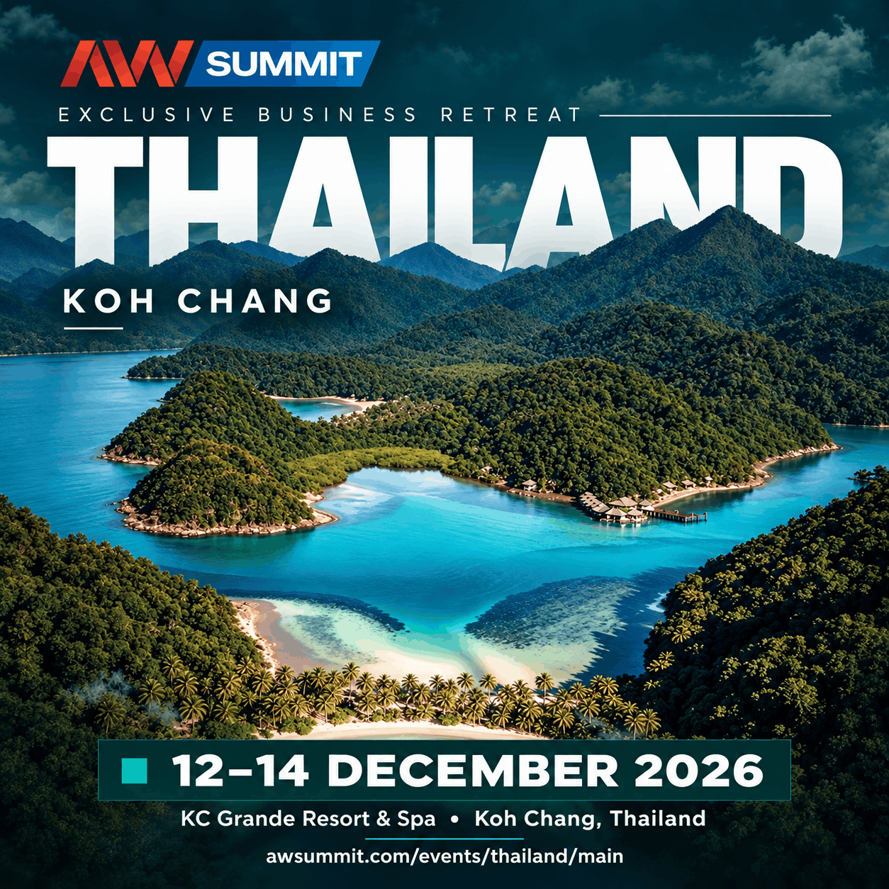 AWSummit Thailand 2026 - Close 2026 on an island with the right people