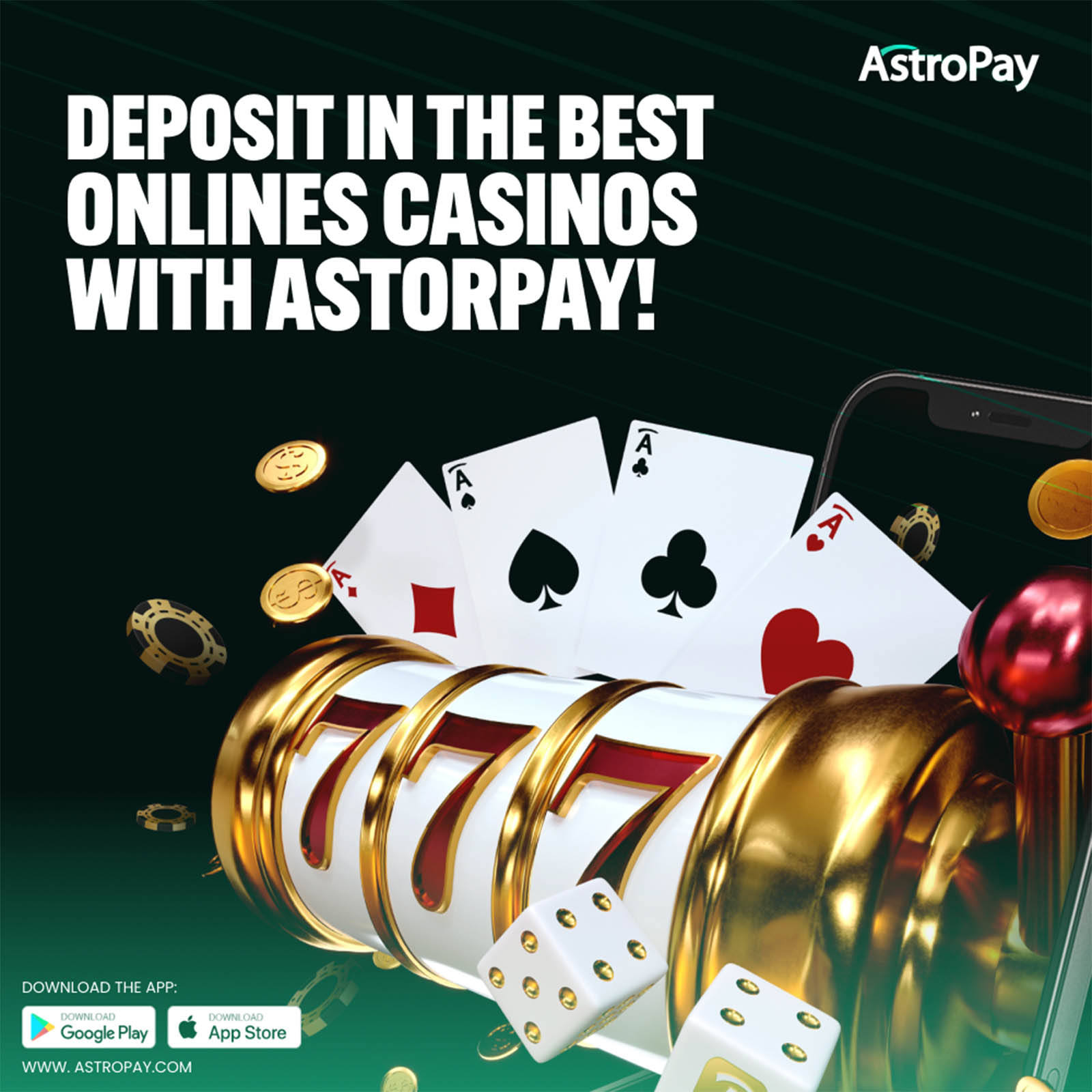 Betting with AstroPay! No Deposit or Withdrawal Fees