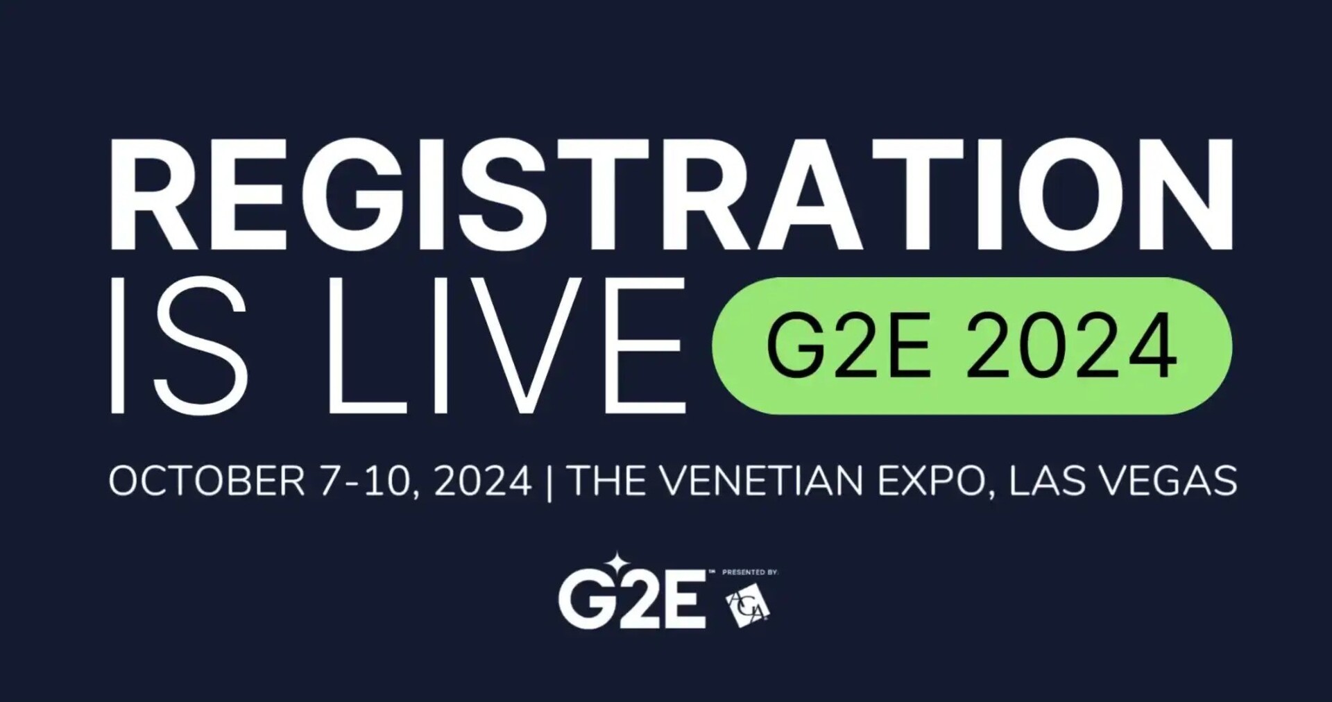 G2E Vegas: Fostering Innovation and Driving Growth in Gaming