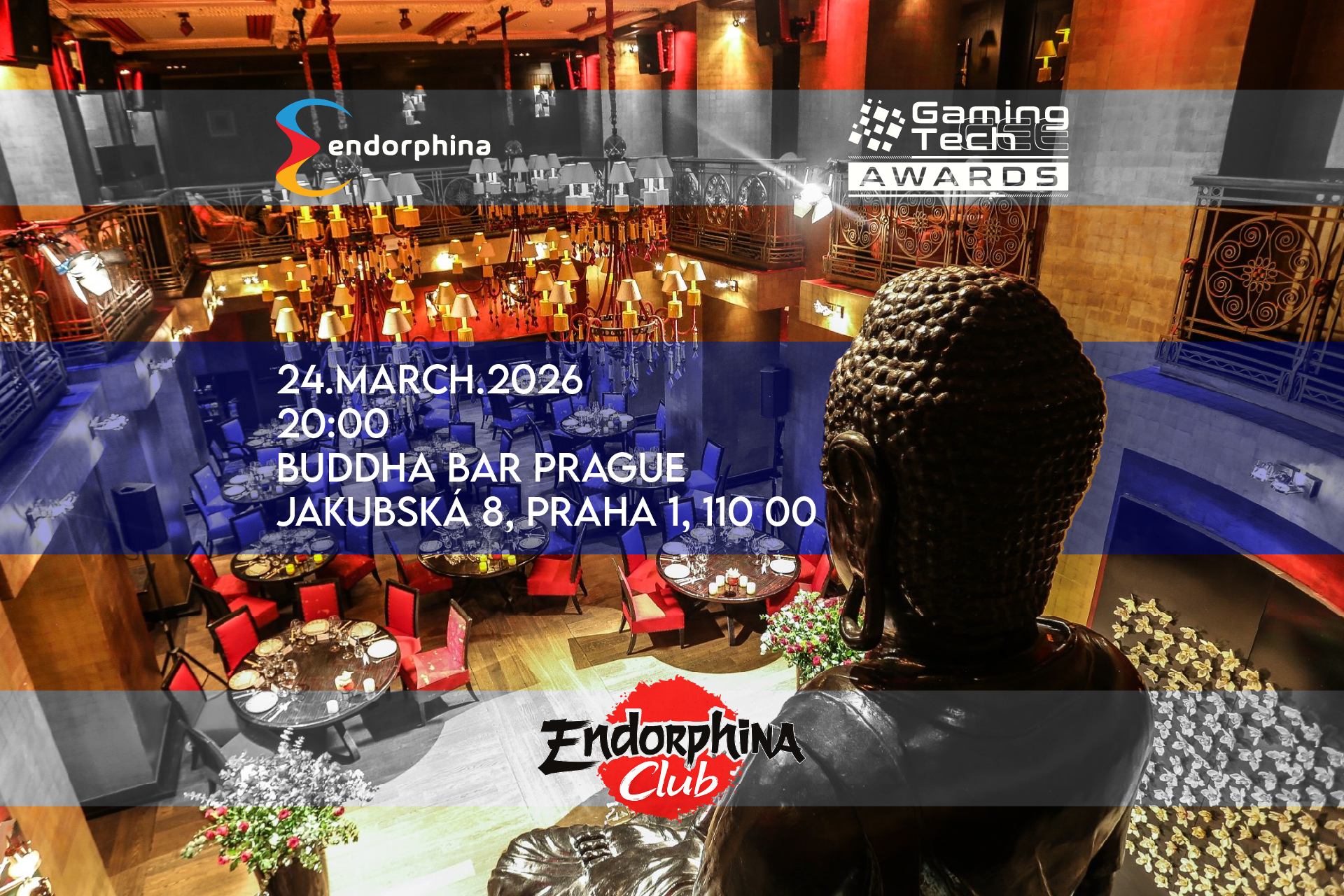 Endorphina Club Awards Party at HIPTHER Prague Summit 2026