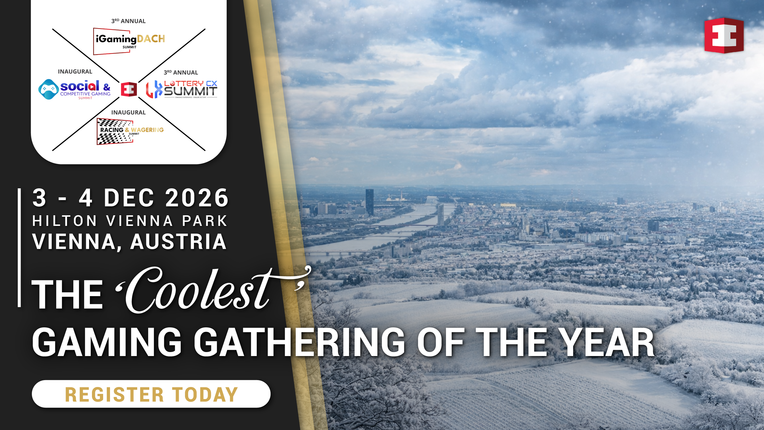 Four Gaming Summits Head to Vienna This December, Backed by Strategic Partnerships