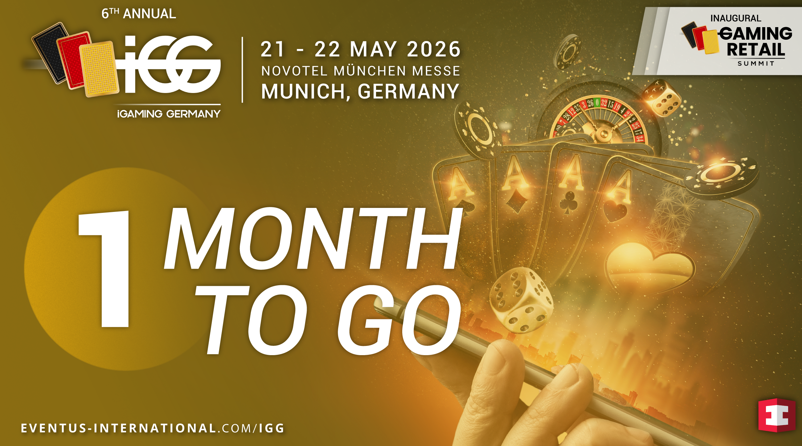 One Month to iGaming Germany 2026: Online and Retail Converge in Munich