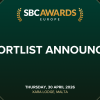 SBC Awards Europe Announces 2026 Shortlist